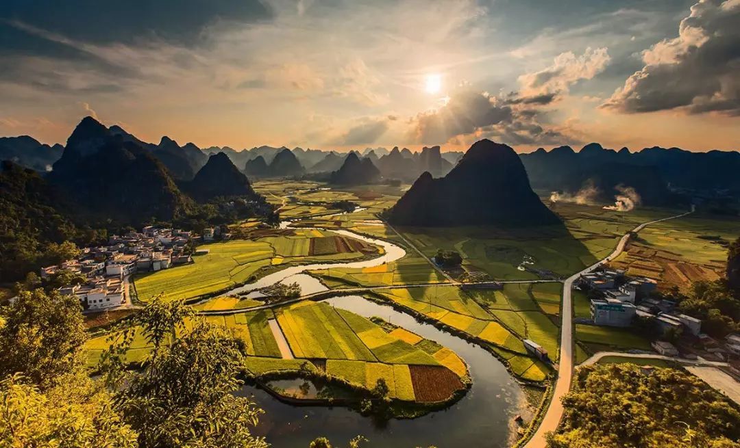 八桂风光画卷——广西桂南烟雨江南美